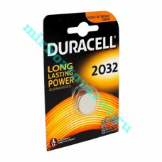 Батарейки CR-2032 "Duracell"  1/100